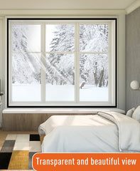 Custom Window Insulation Kit TPU Window Insulation Clear Film Windproof Cover - MAGZO