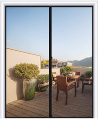 Magzo Wholesale 7 Sets Magnetic Smart Door Mesh for Large Door Black - MAGZO