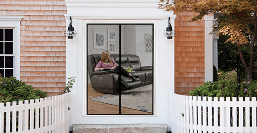 Advantages of fiberglass magnetic screen door - MAGZO