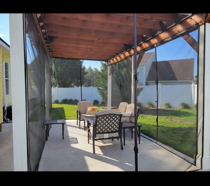 Great solution for my patio screening! - MAGZO