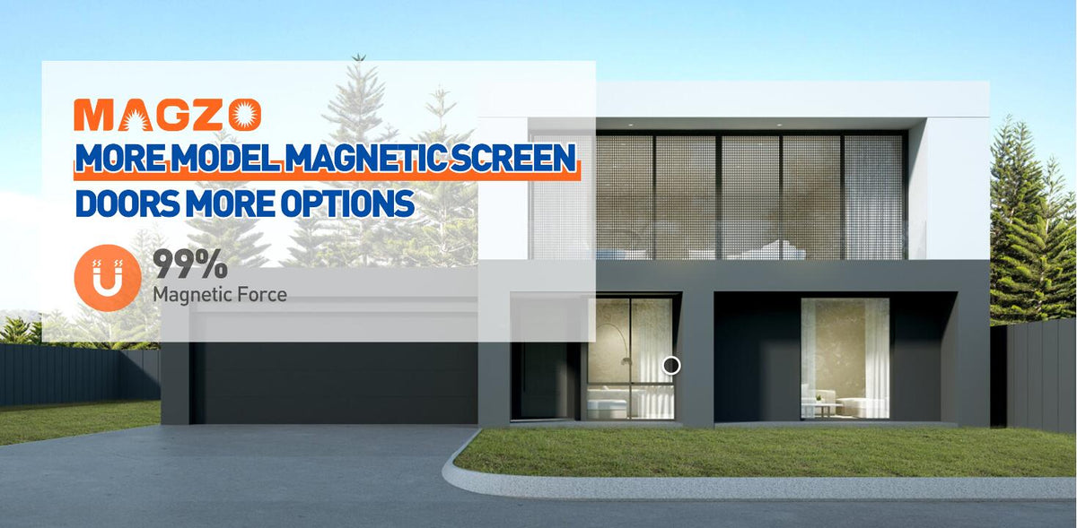 Custom Magnetic Screen Doors for Summer Protection