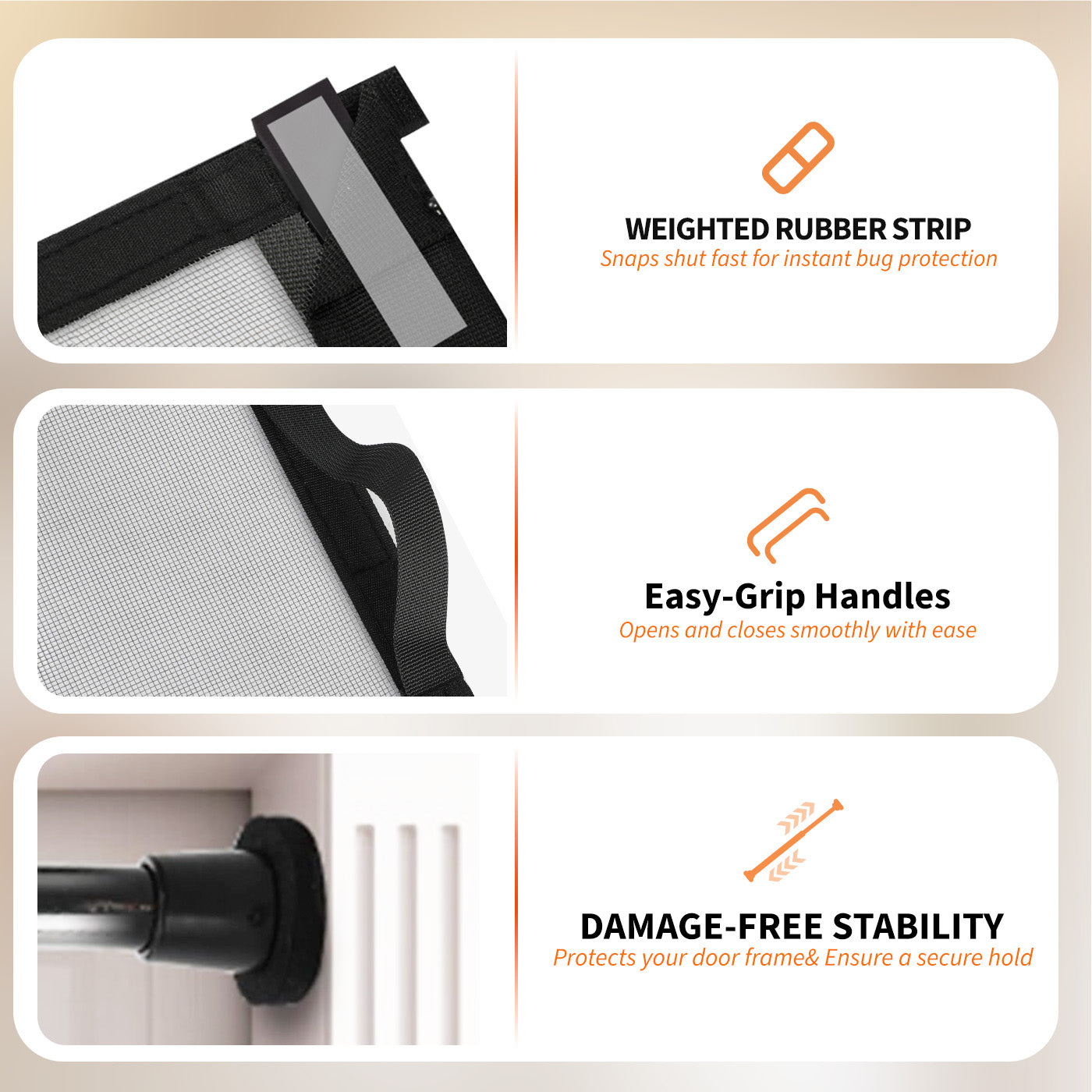 Custom Hanging Screen Door