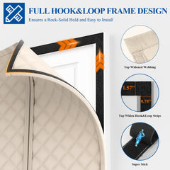 Customized Magnetic Thermal Insulated Door Curtain for  Any Doors, Porch  Door Covers to Keep Drafts Out and Keep Warm in Winter