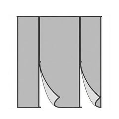 Custom Double Door Magnetic Screen