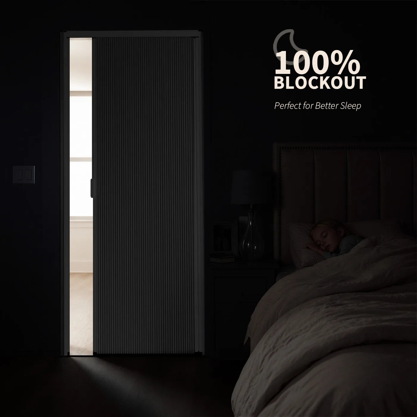 Custom Blackout Door Shades