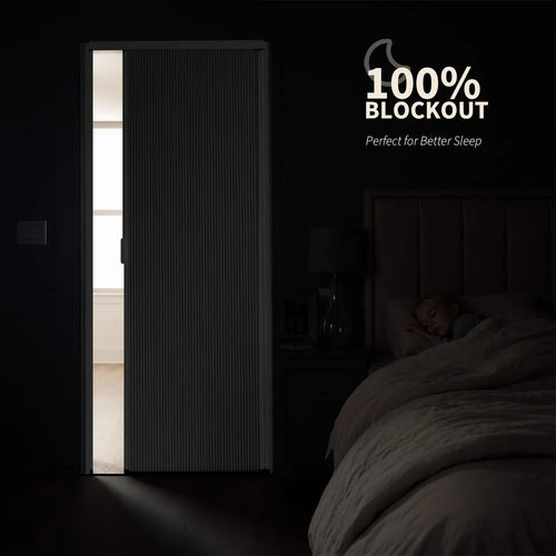 Custom Blackout Door Shades