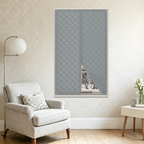 Custom Zippered Insulated Window Screen