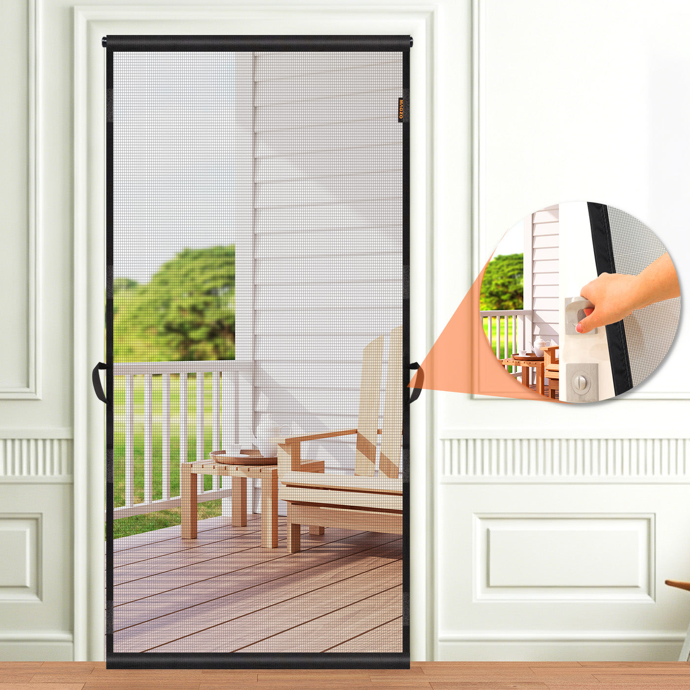 Custom Hanging Screen Door