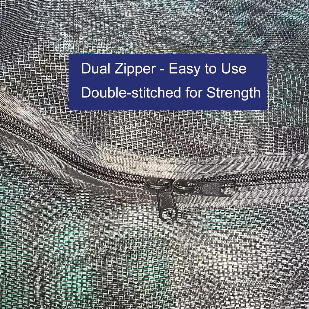 Custom Zippered Window Screen