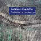 Custom Zippered Window Screen