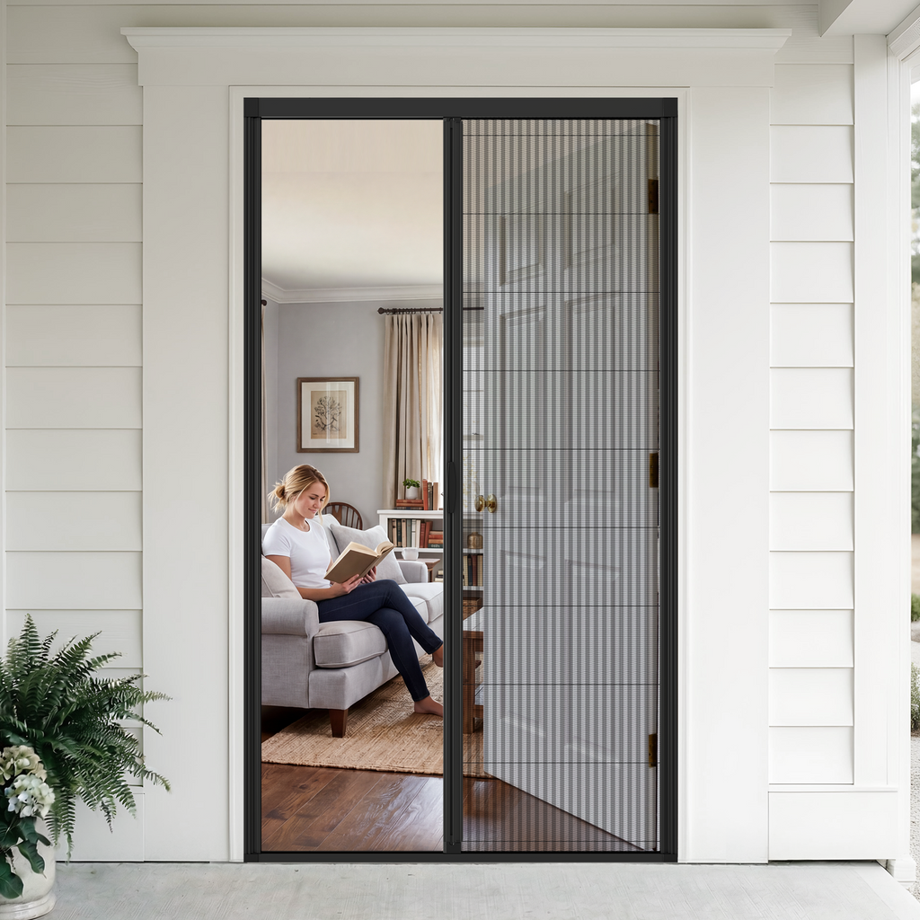 Pleated Screen Door 32 - Single Opening