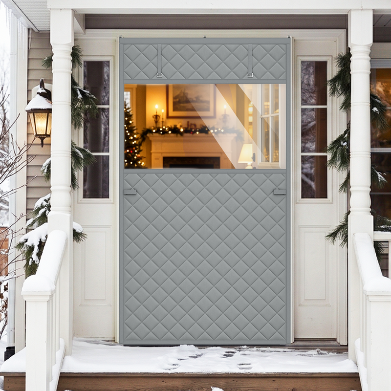 Custom Clear View Insulated Door