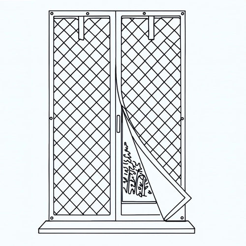Custom Window Insulation Kit Thermal Insulated Curtain Keep Warm with Zipper