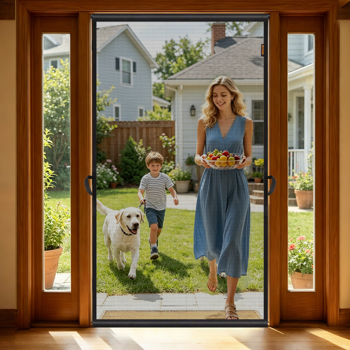 Custom Hanging Screen Door