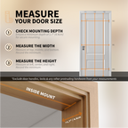 Custom Blackout Door Shades
