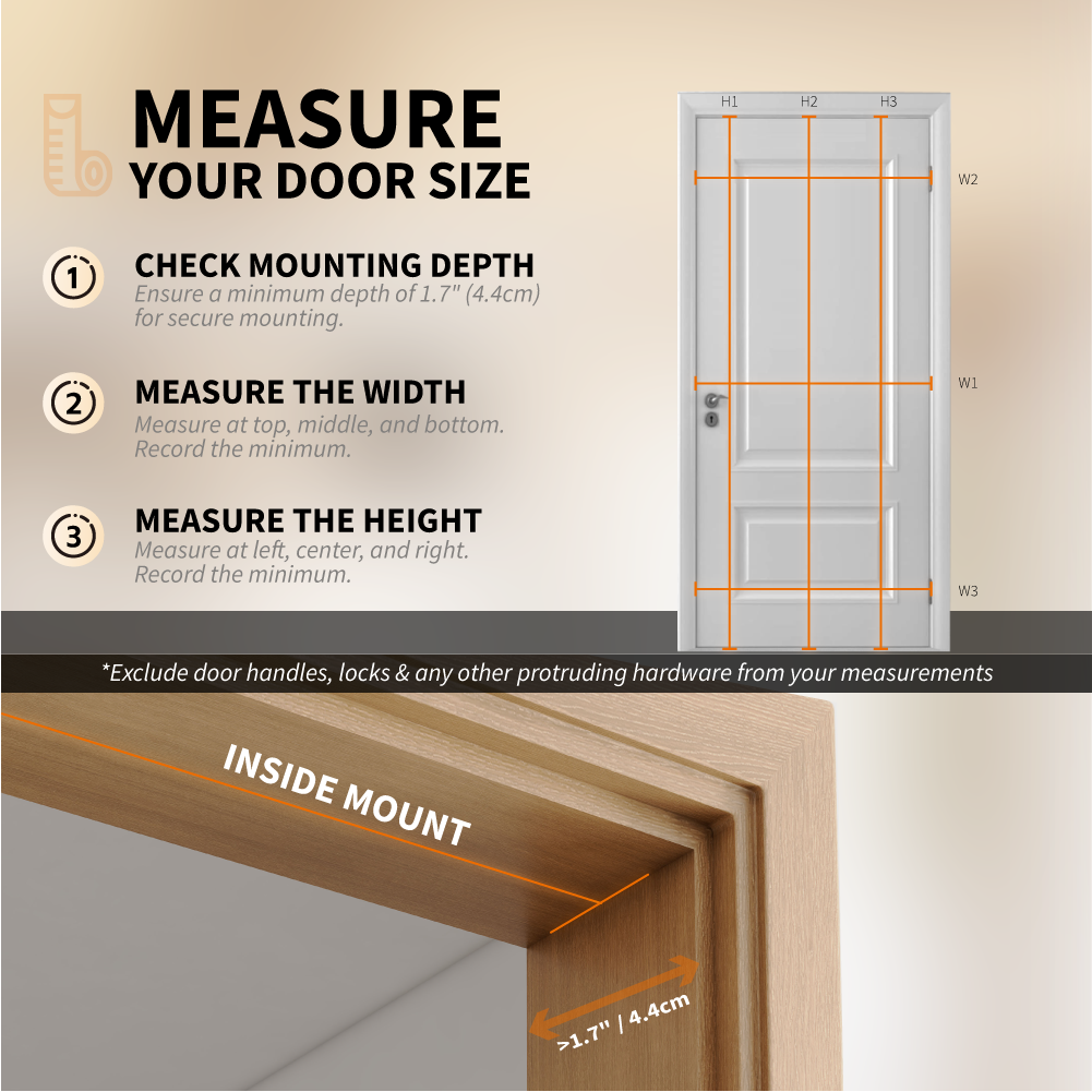 Custom Blackout Door Shades