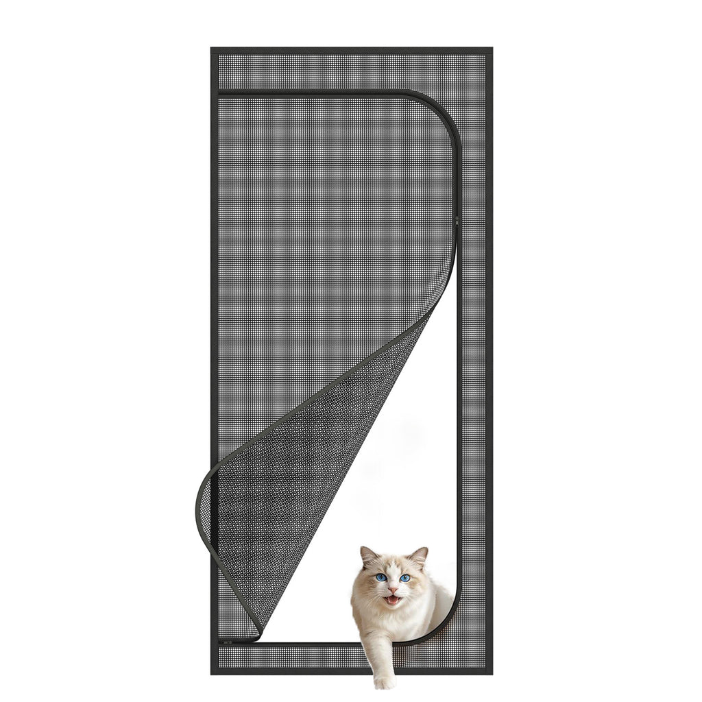 Custom Zippered Screen Door