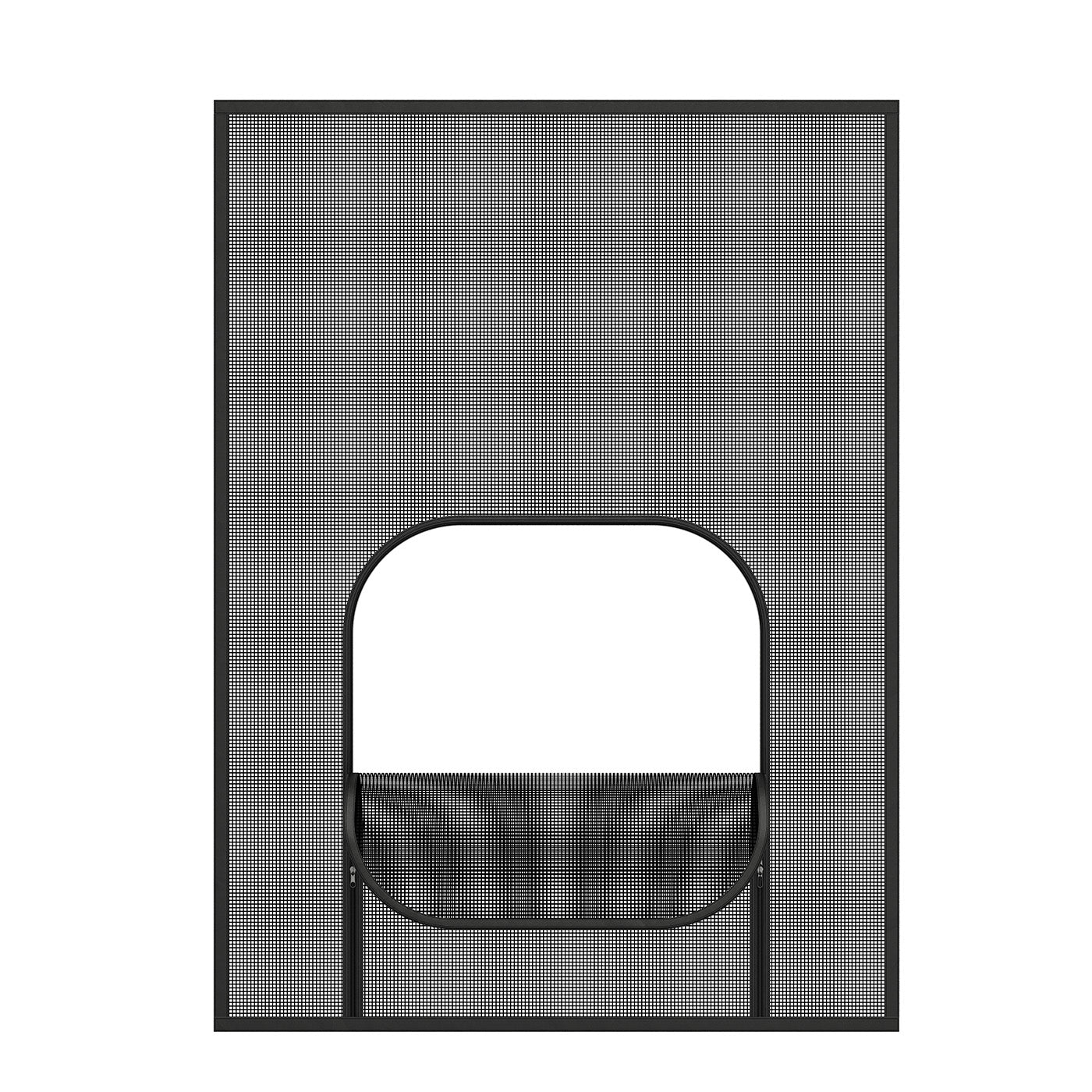Custom Zippered Window Screen