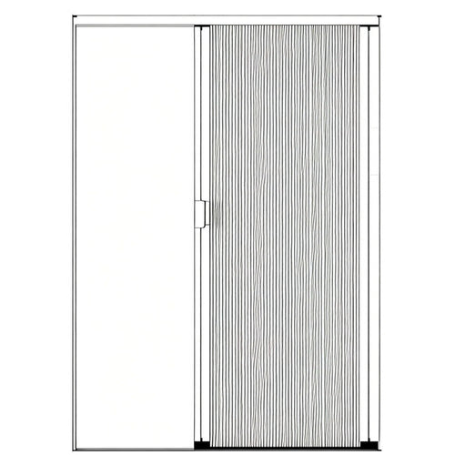 Retractable Thermal Insulated Door Honeycomb-Like Design