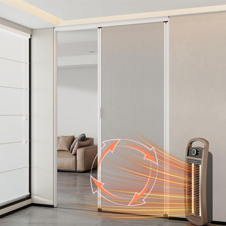 Retractable Thermal Insulated Door Honeycomb-Like Design