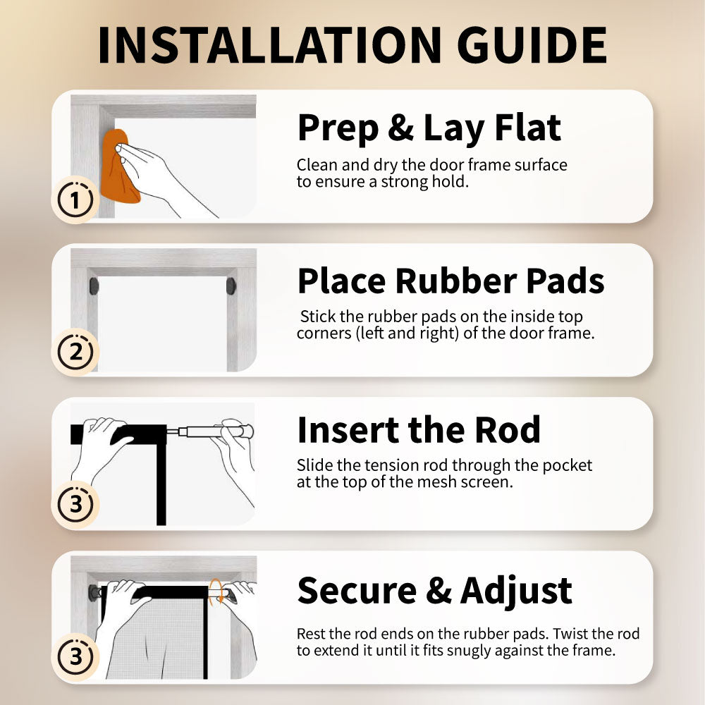 Custom Hanging Screen Door