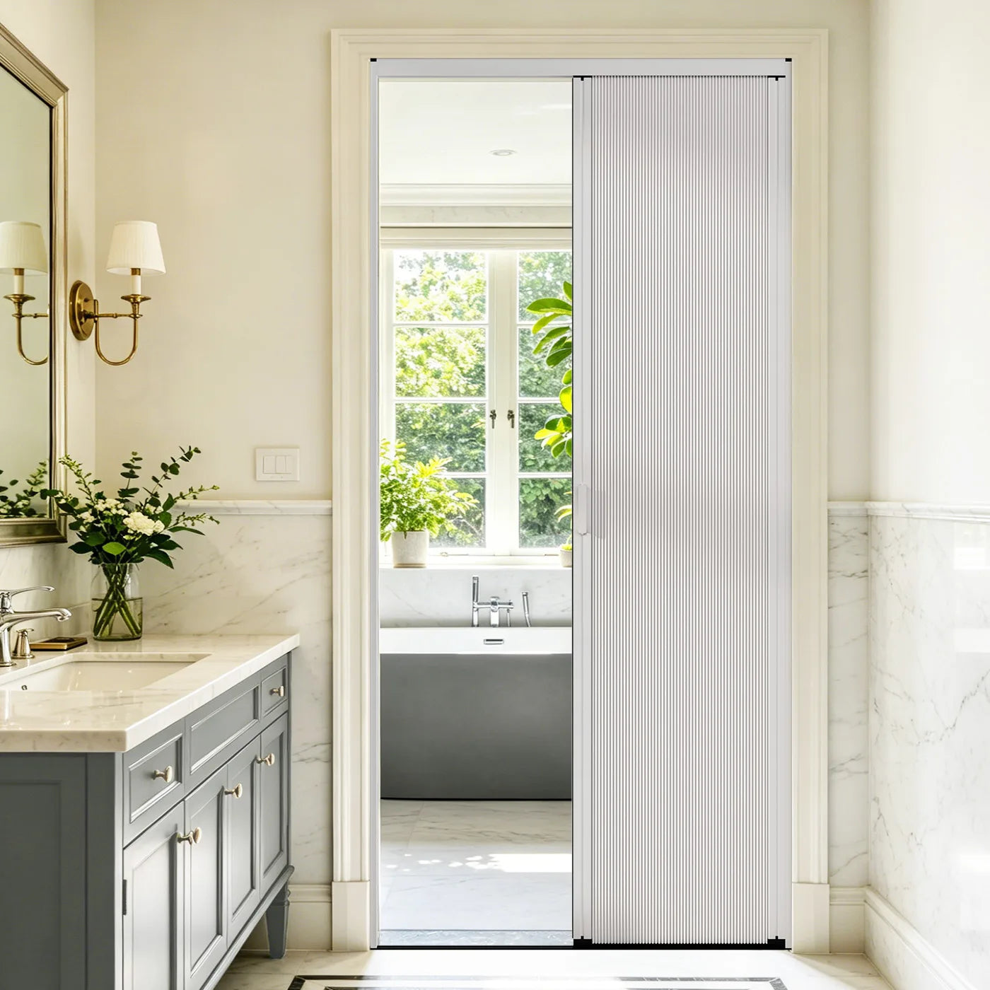 Custom Blackout Door Shades