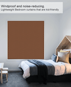 Custom Window Insulation Kit Thermal Insulated Curtain (Brown) - MAGZO