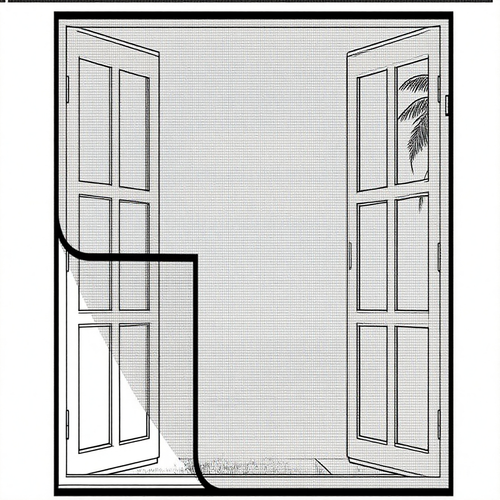 MAGZO Custom  Window Screen Fly Bug Insect Net Screen