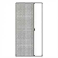 Customized Aluminum Retractable Screen Door Model 24