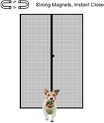 Magzo 10 Sets Wholesale Magnetic Door Mesh Fit For Small Door -Black - MAGZO
