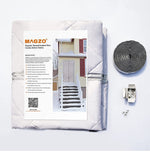 MAGZO Custom Magnetic Thermal Insulated Cotton Door Curtain - MAGZO