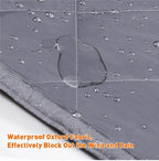 MAGZO Custom Magnetic Thermal Insulated Cotton Door Curtain - MAGZO