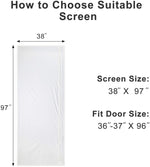 MAGZO Upgrade TPU Thermal Doorway Screen Door 10 In A Pack - MAGZO